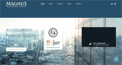 Desktop Screenshot of magnusfinancial.com