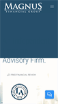 Mobile Screenshot of magnusfinancial.com